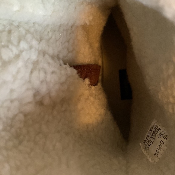 Brown vegan suede tall lined boots 9 - Picture 11 of 16